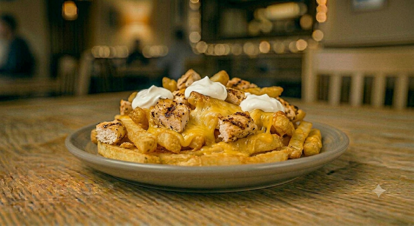 Chicken loaded Fries